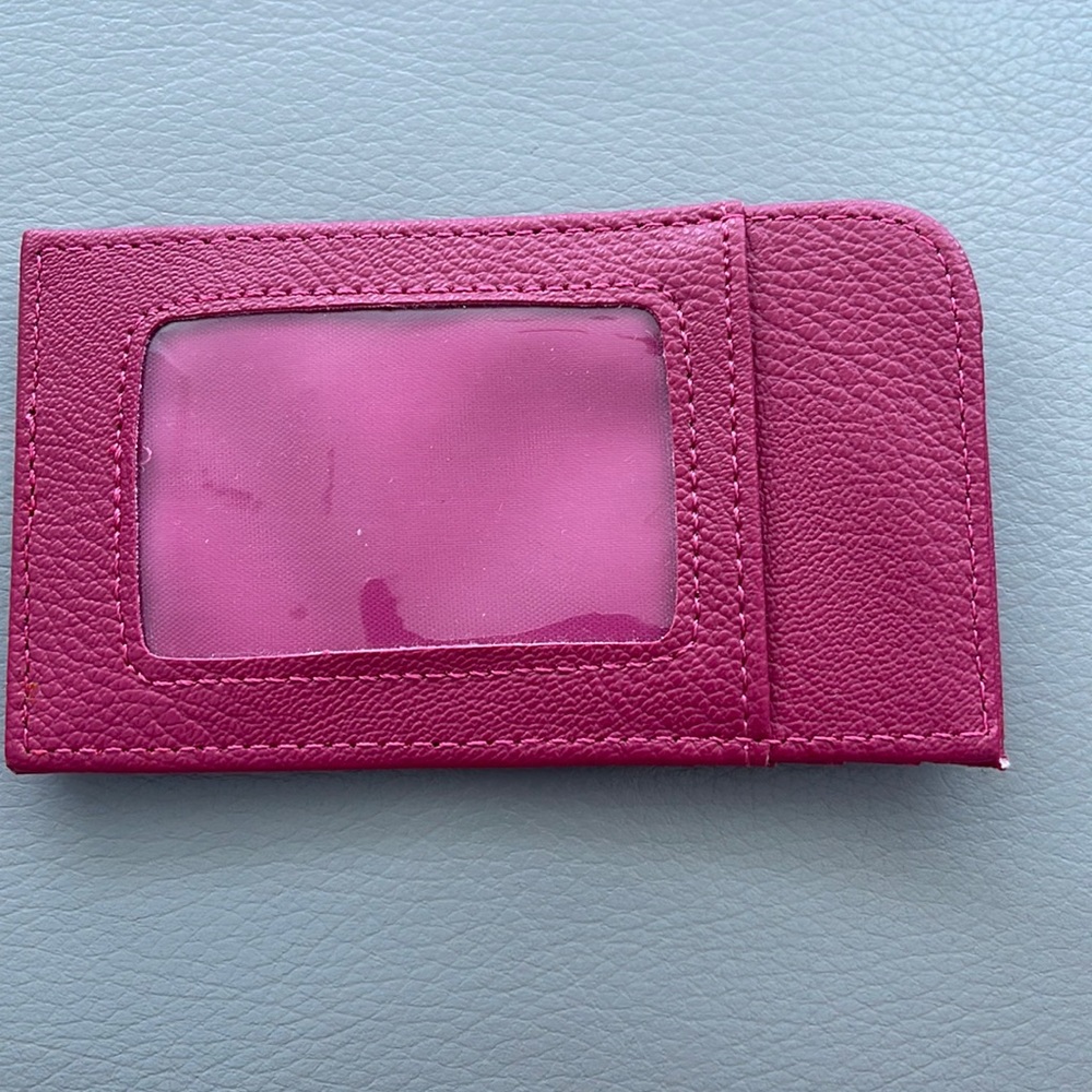 New leather ID and Credit card holder